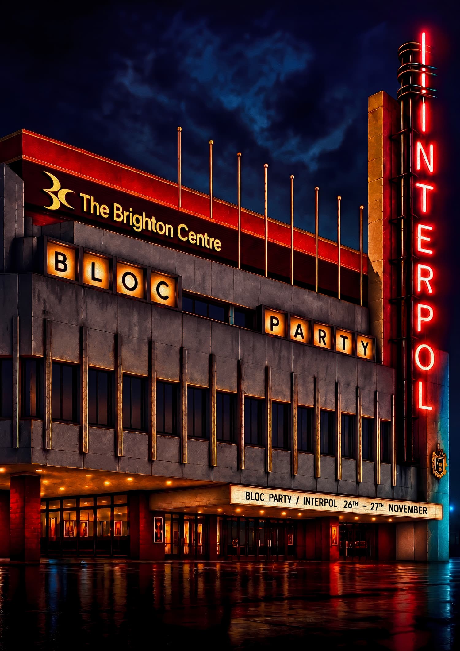 Interpol & Bloc Party — Multiple Venues, 26 November 2026