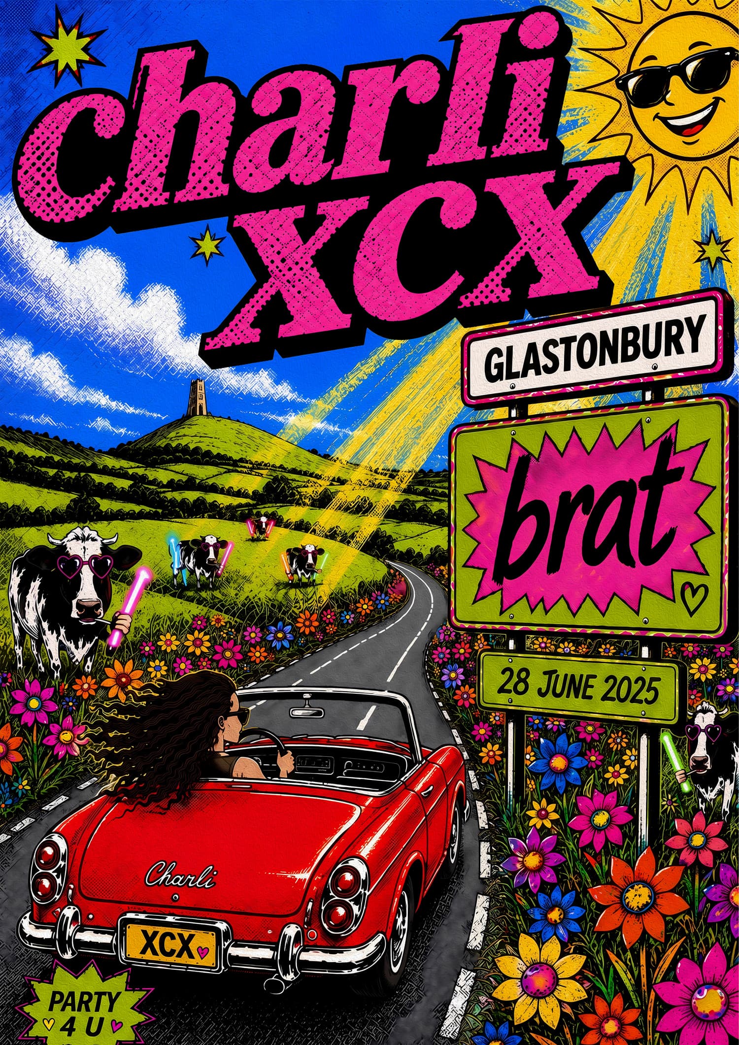 Charli XCX — Worthy Farm, 28 June 2025