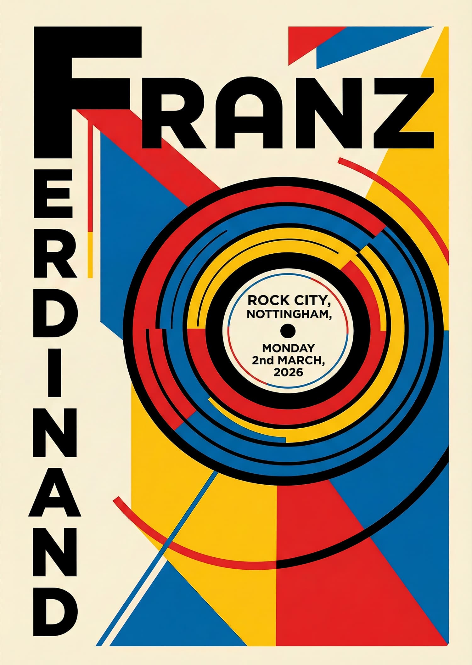 Franz Ferdinand — Rock City, 2 March 2026
