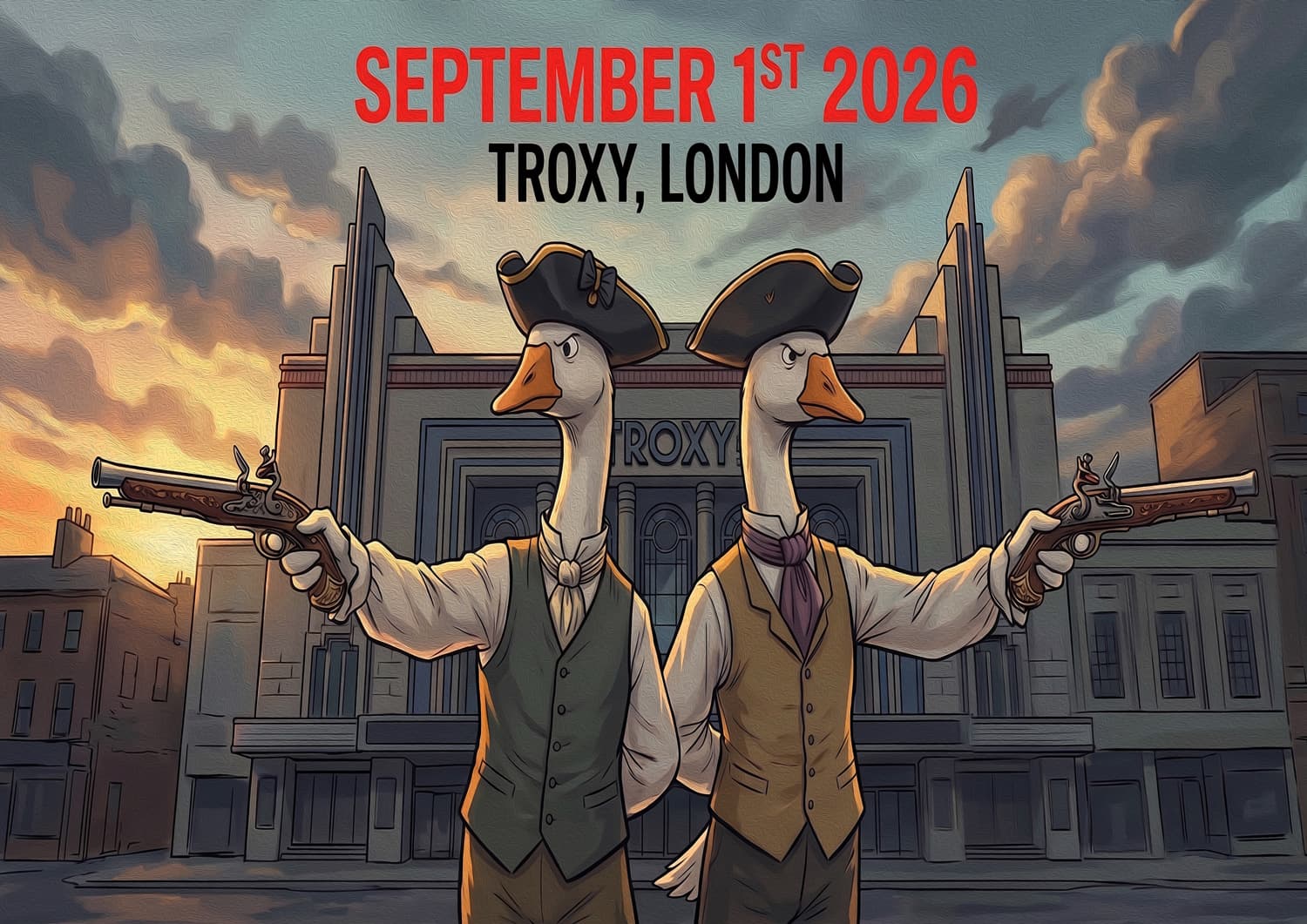 Geese — Troxy, 1 September 2026