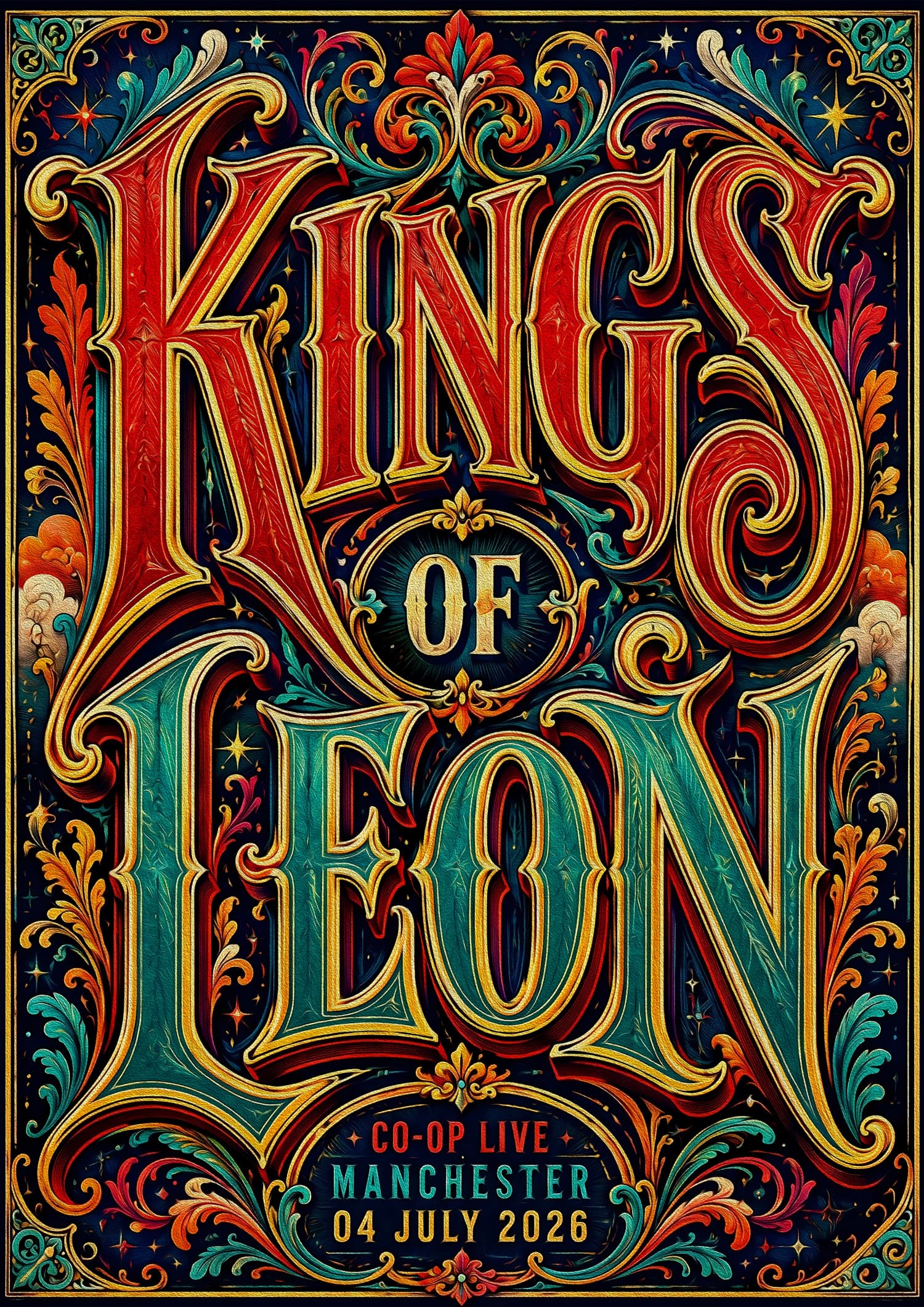 Kings of Leon — Co-op Live, 4 July 2026