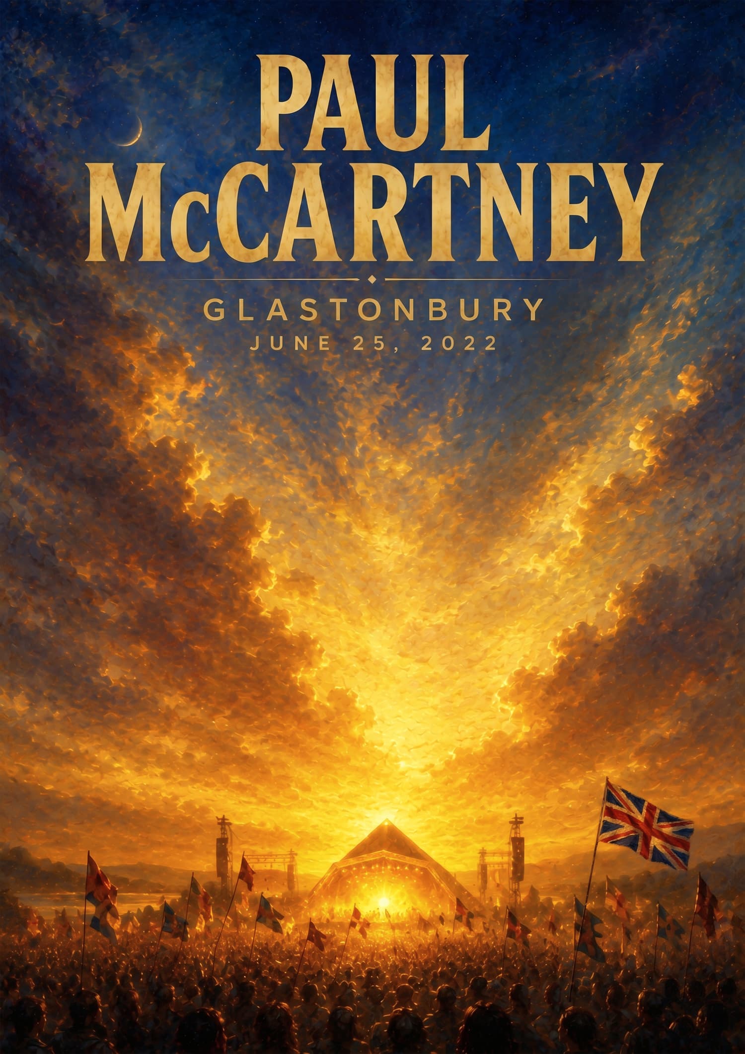 Paul McCartney — Pyramid Stage, Glastonbury Festival, 25 June 2022