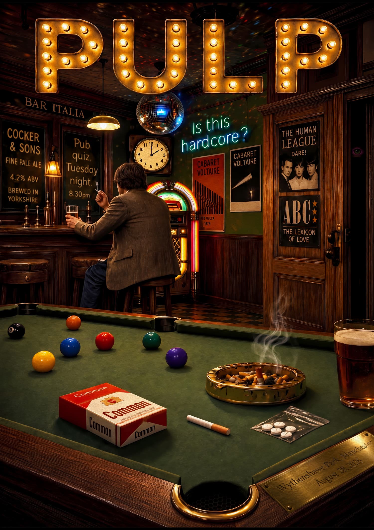 Pulp — Wythenshawe Park, 28 August 2026