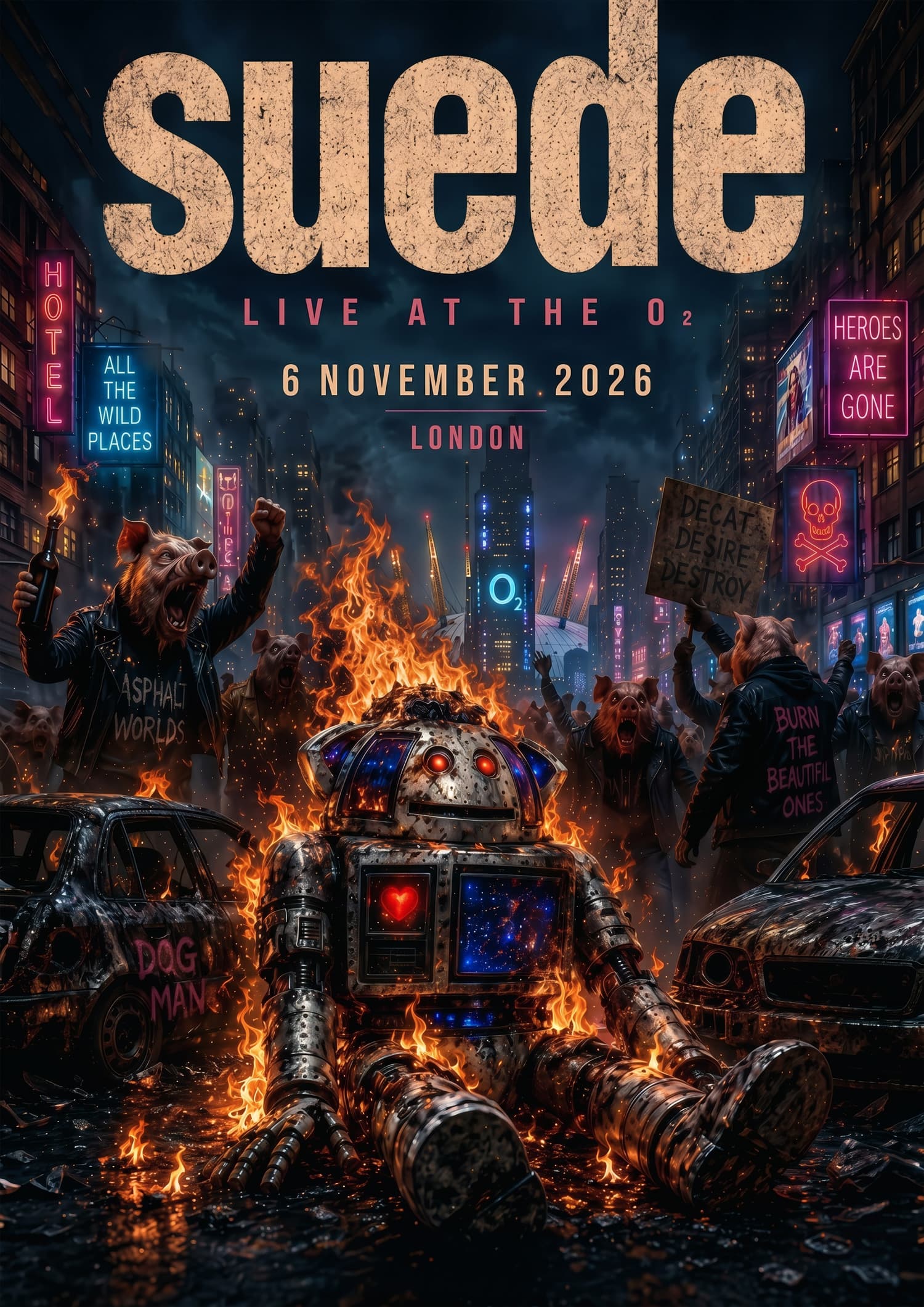 Suede — The O2, 6 November 2026