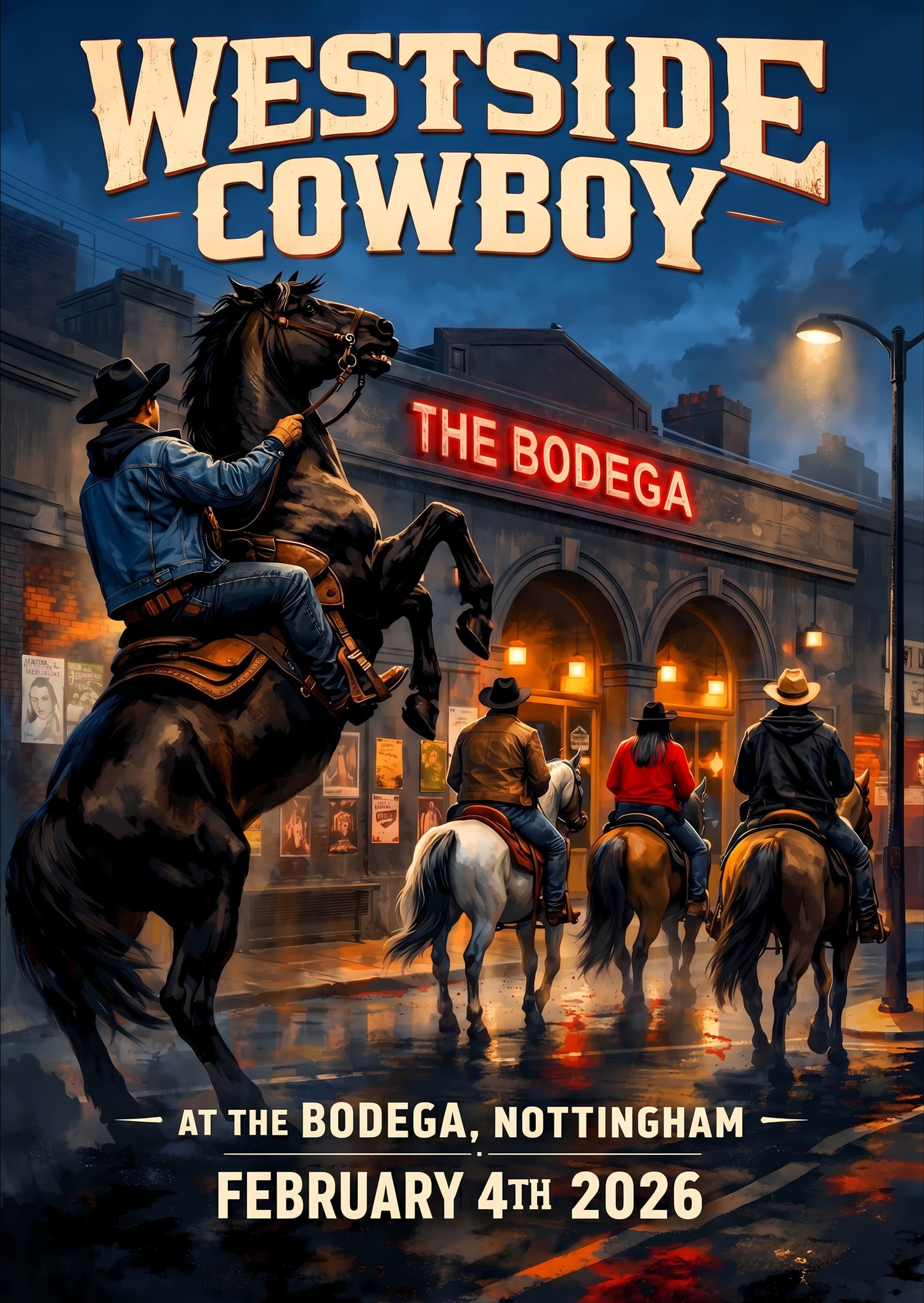 Westside Cowboy — The Bodega, 4 February 2026