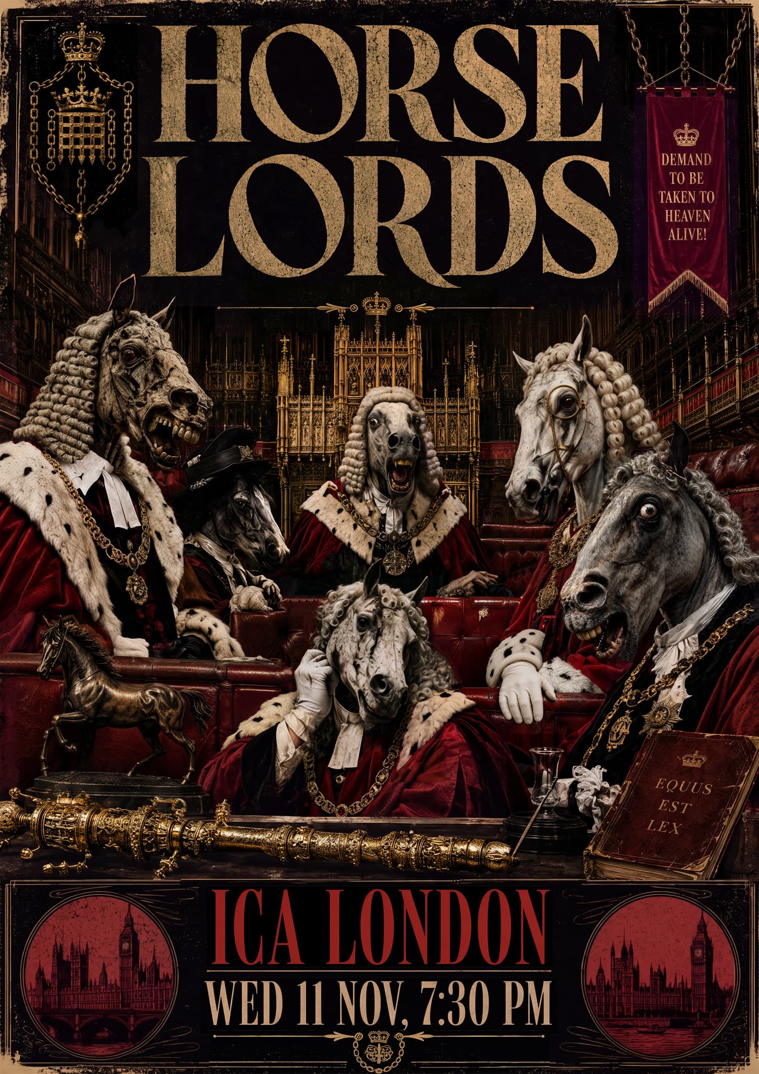 Horse Lords — ICA, 11 November 2026